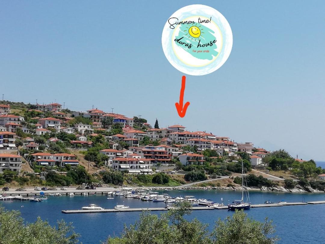 Doras House In Village Άνετο Διαμέρισμα Υπέροχη Θέα Pyrgadikia Eksteriør bilde